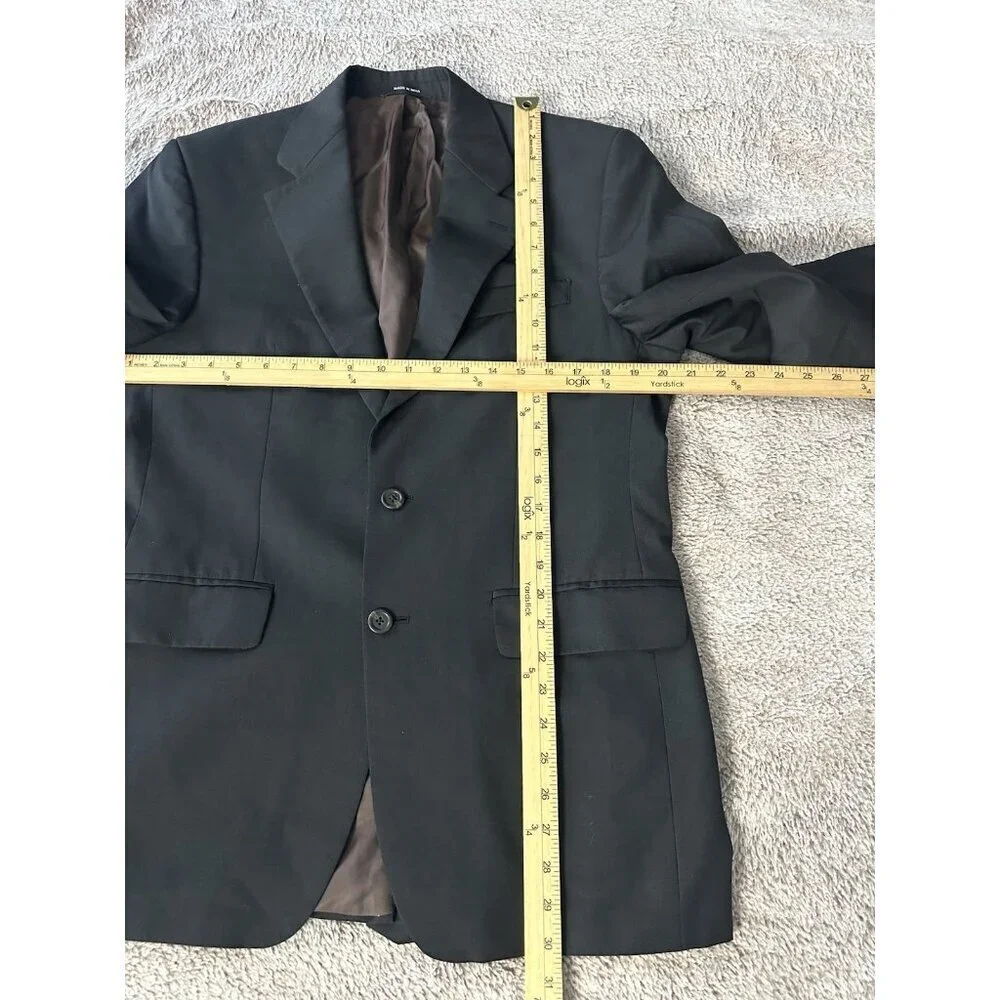 Lauren Ralph Lauren 100% Pure New Wool 2 Button Blazer Sport Coat Jacket Sz 38R